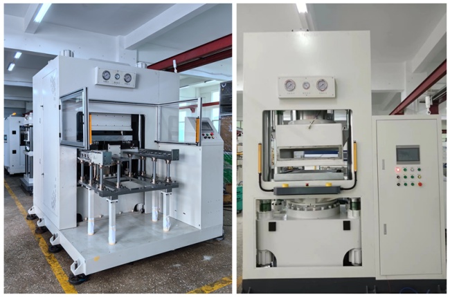 碳纖維熱壓成型機(jī)-伺服系統(tǒng)、智能控制、分段操作